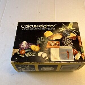 Vtg  Korex Calcuweightor Calorie Counting Powerless Computer ModelNumber Day-920